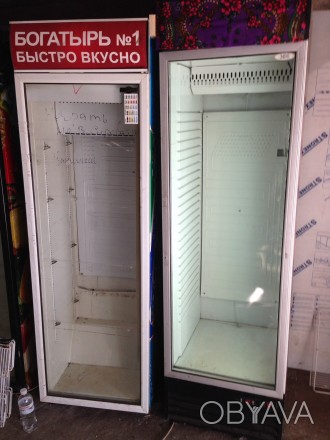 Продам холодильный шкаф-витрину INTER-501 Украинского производителя,c габаритами. . фото 1
