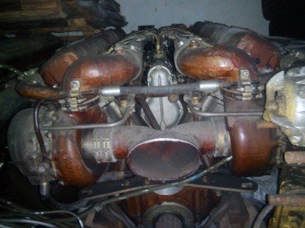 Дизельный двигатель В-58-7МС. Четырехтактный, V-образный, 12-цилиндровый многото. . фото 2