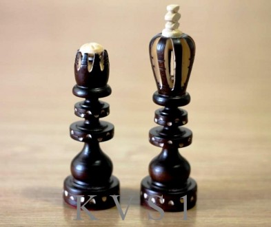 Шахматы №330 "KING SIZE" - Подарок для мужчины. Крупный формат шахмат, комфортны. . фото 4