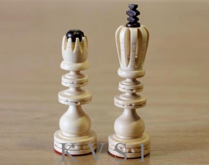 Шахматы №330 "KING SIZE" - Подарок для мужчины. Крупный формат шахмат, комфортны. . фото 5
