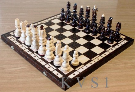 Шахматы №330 "KING SIZE" - Подарок для мужчины. Крупный формат шахмат, комфортны. . фото 9
