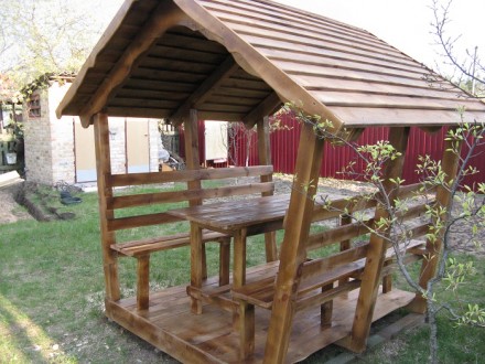 Беседки из дерева, недорого от производителя.. Вышгород. фото 1