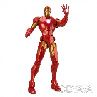 Говорящая фигурка Железный человек (Iron Man), Disney Marvel.
Выполнен из прочн. . фото 1