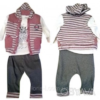 костюмы для маленьких
костюм : джинсы, футболка и куртка-толстовка с капюшоном
п. . фото 1