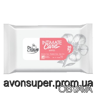 Вологі серветки для інтимної гігієни Farmasi Dr.Tuna Intimate Care Wipes - делік. . фото 1