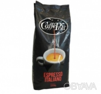 Кофе в зернах Caffe Poli Espresso Italiano обладает крепким вкусом и бодрящим ар. . фото 1