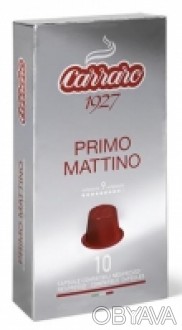 Кофе в капсулах Carraro PRIMO MATTINO обладает ярким насыщенным вкусом. Капсулы . . фото 1