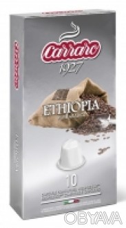 Кофе в капсулах Carraro ETHIOPIA состоит из отборных сортов арабики. Очень мягки. . фото 1