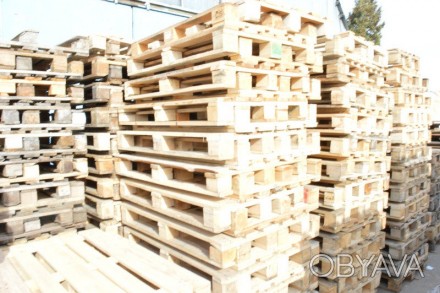 Предлагаем деревянные поддоны новые, целые, крепкие, выдерживают до 1500 тонн, р. . фото 1