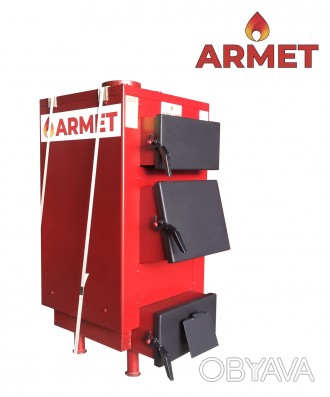 Котел твердотопливный Armet Pro 10 кВт
ARMET PRO - это твердотопливный котел, ко. . фото 1