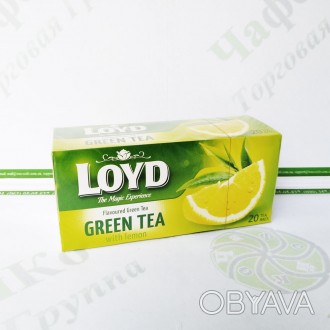 Чай LOYD зеленый Лимон. Чай LOYD Green Tea with lemon (с лимоном) – это всеми лю. . фото 1