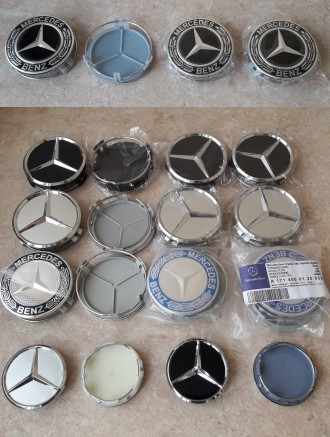 Колпачки (заглушки) в диски Mercedes-Benz

1. Для оригинальных дисков
Наружны. . фото 3