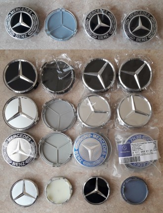 Колпачки (заглушки) в диски Mercedes-Benz

1. Для оригинальных дисков
Наружны. . фото 2