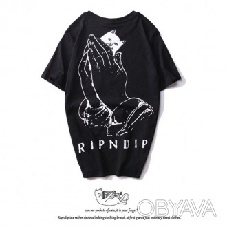 
Необычный стиль «RIPNDIP» по-особенному позитивен, футболки подойдут людям разн. . фото 1