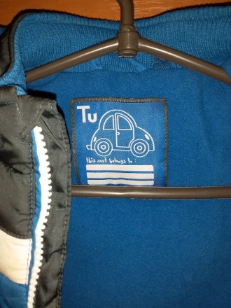 Куртка зимняя Tu Primark детская, б/у в отличном состоянии, на рост 86-92см, уте. . фото 5