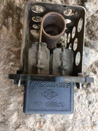 Б/у резистор вентилятора охлаждения Renault , 8200045082, Рено, Laguna 2(2001-20. . фото 1