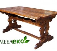 Виготовлення столів, Стіл Атлант
Зроблений із натурального дерева - смереки, ла. . фото 3