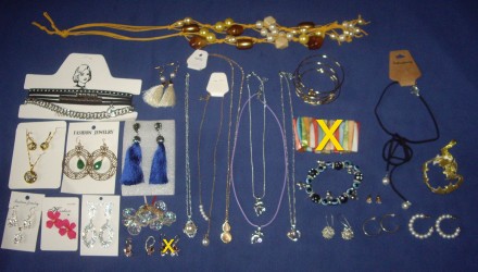 Разная бижутерия-Наборы бижутерии с колье и сережками. Серьги,ожерелье,браслеты.. . фото 2