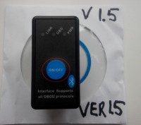 Продам Диагностический сканер ELM327  c чипом PIC18F25K80 c кнопкой вкл/выкл OBD. . фото 2