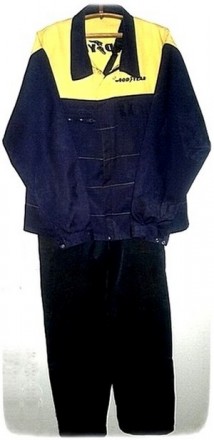 Полукомбинезон с курткой для автослесаря с логотипом "Good Year".
Вып. . фото 4