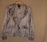 Комплект женский TANIA, жакет с рюшами и футболка, размер L, 100% полиэстер, нов. . фото 2