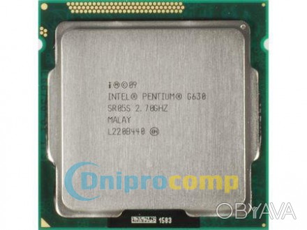 Б/у процессор Intel Pentium G630 s1155
Количество ядер: 2
Базовая тактовая часто. . фото 1