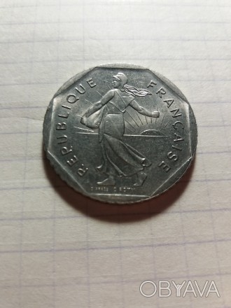 2 франка 1979 року. Франція. Стан на фото.. . фото 1