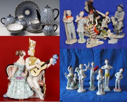 Куплю порцелянові статуетки, фігурки, посуд таких заводів: Київський експеримент. . фото 2