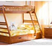 Двухъярусная кровать – замечательная модель для всей семьи. Кровать идеаль. . фото 2