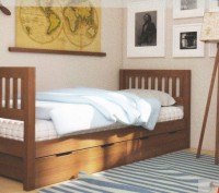 Детская кровать трансформер выполнена из экологически чистой натуральной древеси. . фото 5