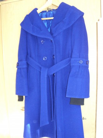 Продам замечательное модное  женское осень-весна пальто,раз 50,рукав 68см с манж. . фото 3
