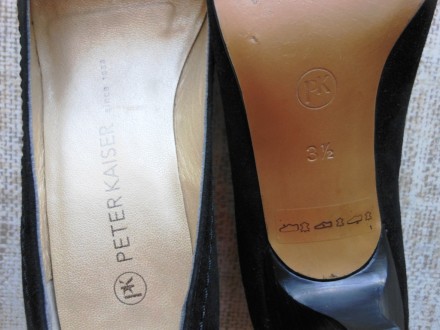 Туфли из натуральной замши от известного бренда Peter Kaiser. На узкую ногу. Раз. . фото 8
