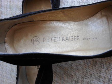 Туфли из натуральной замши от известного бренда Peter Kaiser. На узкую ногу. Раз. . фото 6