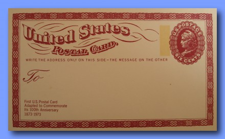 В 1873 году в США появилась первая почтовая карточка. В 1973 году исполнилось 10. . фото 11