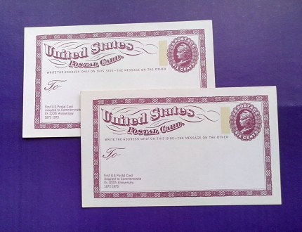 В 1873 году в США появилась первая почтовая карточка. В 1973 году исполнилось 10. . фото 8