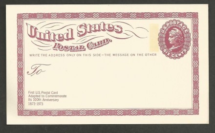 В 1873 году в США появилась первая почтовая карточка. В 1973 году исполнилось 10. . фото 12