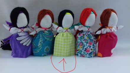 Лялечка "На щастя" – це народна лялька-оберег.Коса у ляльки товс. . фото 10