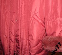 Куртка-полупальто бордо с мехом песца, зима, 52-54 р.

Состояние - пишу новое,. . фото 9