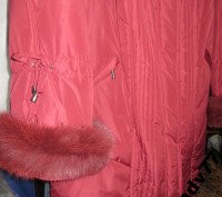 Куртка-полупальто бордо с мехом песца, зима, 52-54 р.

Состояние - пишу новое,. . фото 6