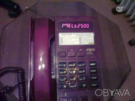 Телефон MELT-2500,автоматическое определение номера,автодозвон и прочие стандарт. . фото 1