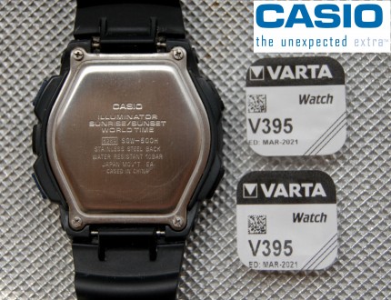 Мужские часы Casio SGW-500H-2BVER 
Состояние: б/у, приобретены в США. Полностью. . фото 5