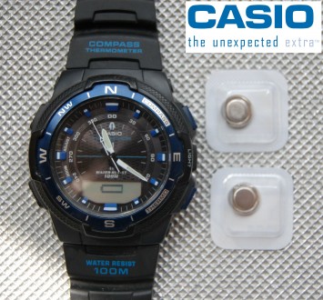 Мужские часы Casio SGW-500H-2BVER 
Состояние: б/у, приобретены в США. Полностью. . фото 4