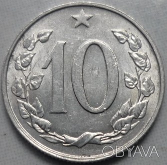 10 геллеров 1969 года. Чехословакия.. . фото 1