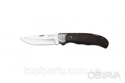Это складной нож в приятном классическом стиле с клинком из стали 440 С. Использ. . фото 1