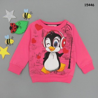 Теплая кофта "Пингвин" для девочки. 
Цена 163 грн
Код товара - 635
Обязательн. . фото 2