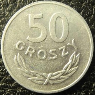 50 грошей 1985 года. Польша.. . фото 2