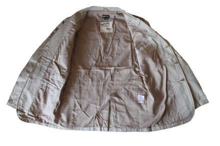 Новий, піджак/тренч з бірками, етикетками, упаковкою світло-сірого кольору (на ф. . фото 4