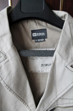 Новий, піджак/тренч з бірками, етикетками, упаковкою світло-сірого кольору (на ф. . фото 5