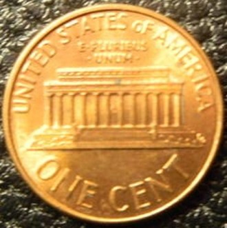 1 цент 1989 года. США.. . фото 3