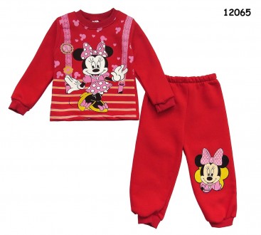 Теплый костюм Minnie Mouse для девочки. 
Цена 218 грн
Код товара 677
Обязател. . фото 2